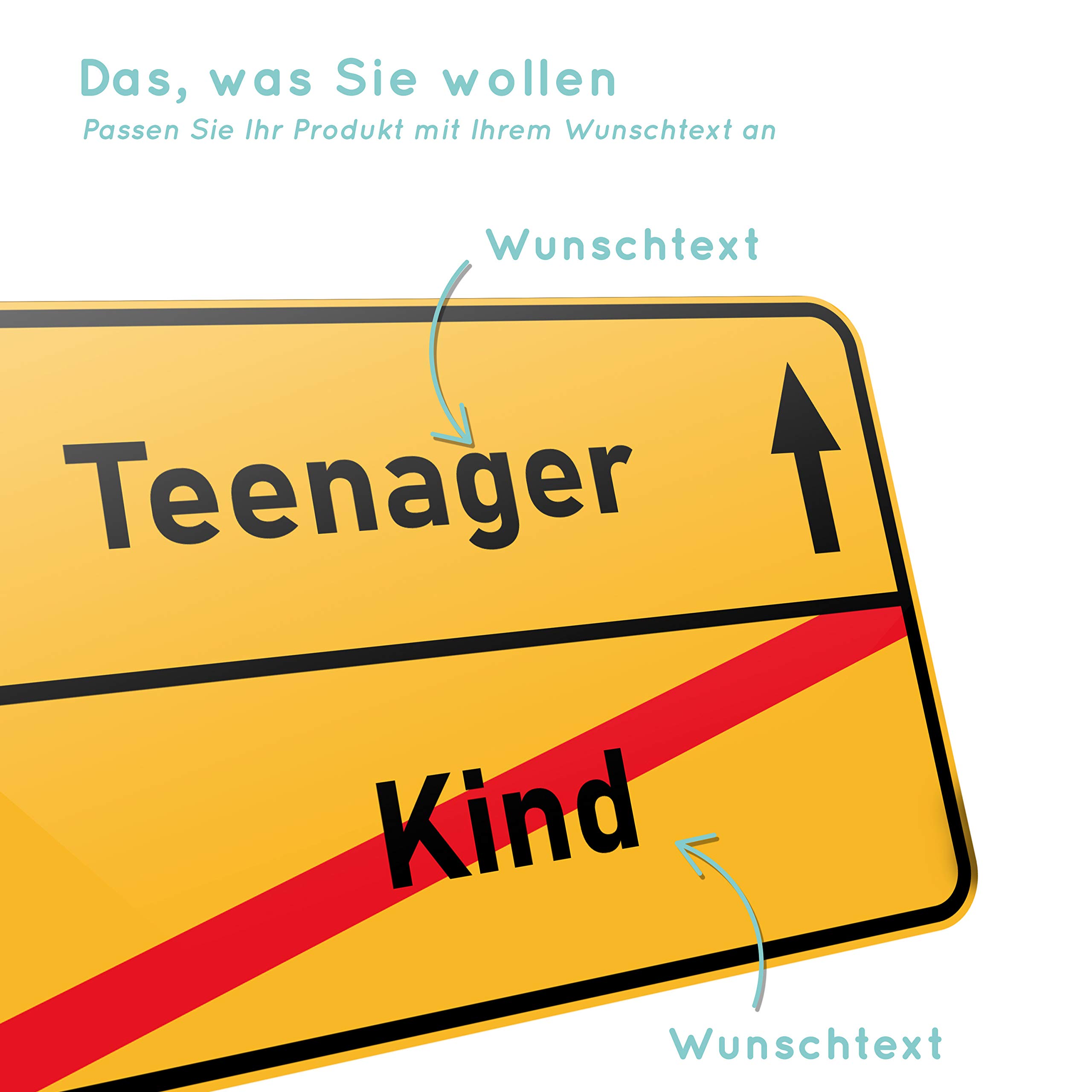 Personalisiertes Echtholz-Wandbild – Geschenk Zum Geburtstag, A3 Oder A2, Mit Klebepad, Nachhaltig