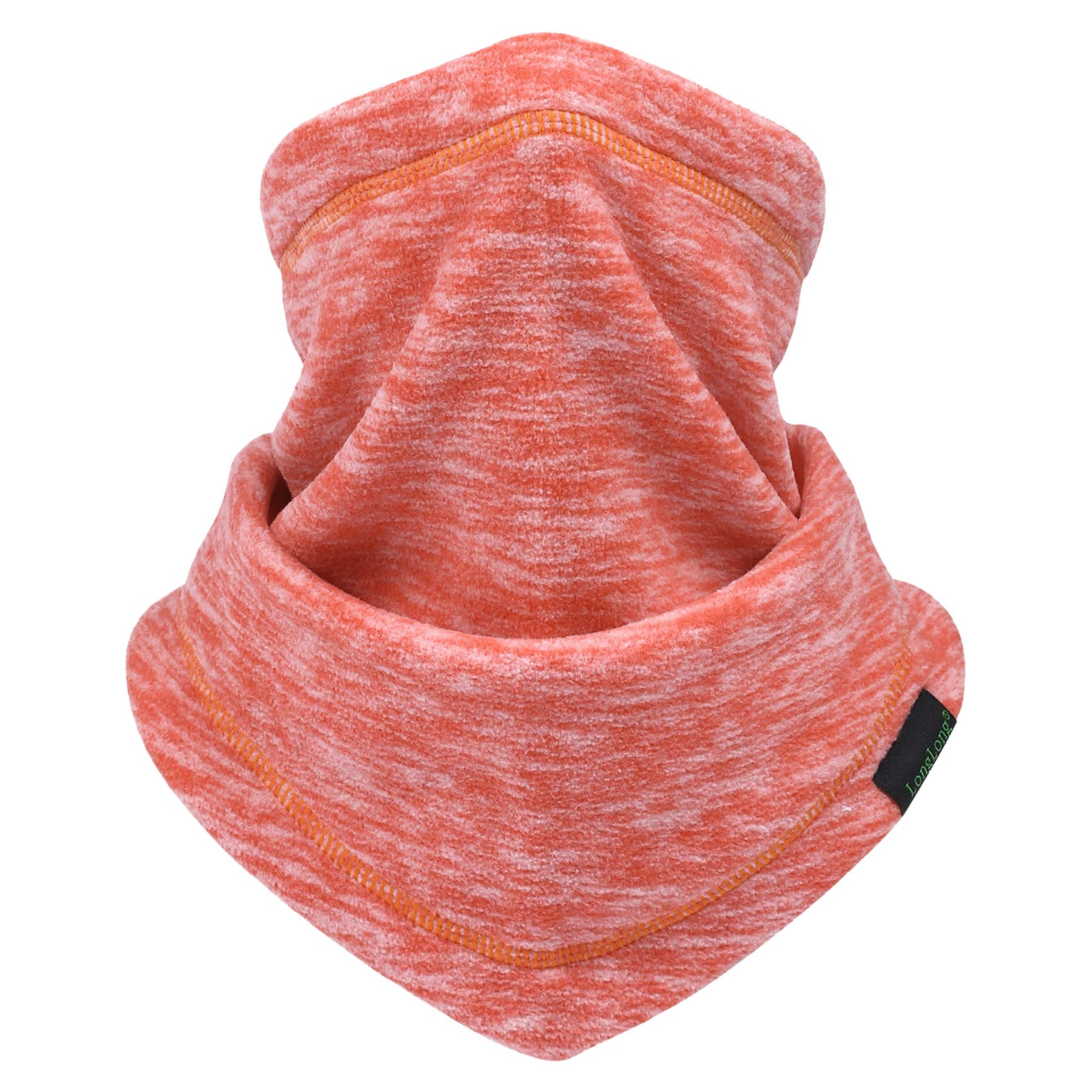 LONGLONG Neck Warmer Gaiter - Winter Thicken Soft Elastic Fleece Skiing Face Scarf Mask