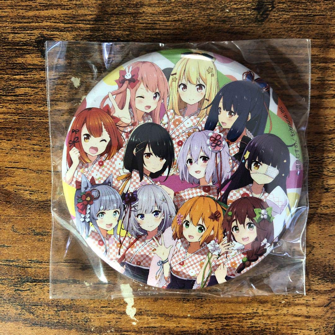 Amazon.co.jp: 温泉むすめ 3周年記念 ブラインド缶バッジ