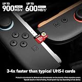 Lexar Carte microSDXC Express Play Pro 512 Go, UHS-I, C10, U3, V30, A2, Full HD, vidéo 4K, jusqu'à 900 Mo/s de Lecture, pour Nintendo Switch 2, ASUS ROG Ally, Steam Deck, appareils de Jeu - 3