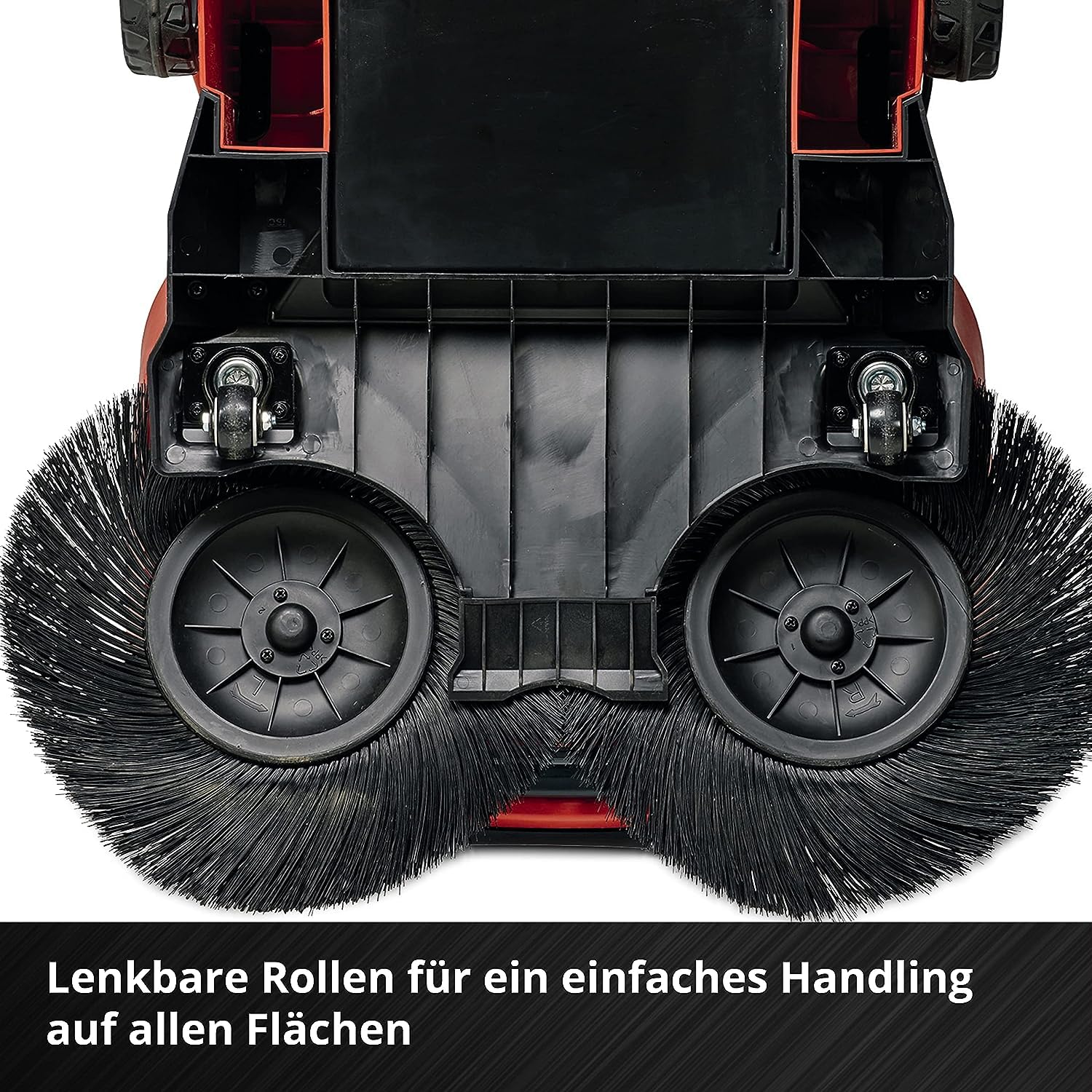 Einhell Akku-Kehrmaschine TE-SW 18/610 Li-Solo Power X-Change (18 V, Li-Ion, 20 L Schmutzbehälter, 61 cm Arbeitsbreite, Parkposition, verstellbarer Lenker, abnehmbare Lippe, Ein-und Ausschalter)