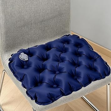 Seat Cushion for Airplane Inflatable Waterproof Portable Pad | Plane Seat Cushion for Resting Wheelchair Truck Stadium Bleachers Gaming Home Backpacks Dining Recliner RV