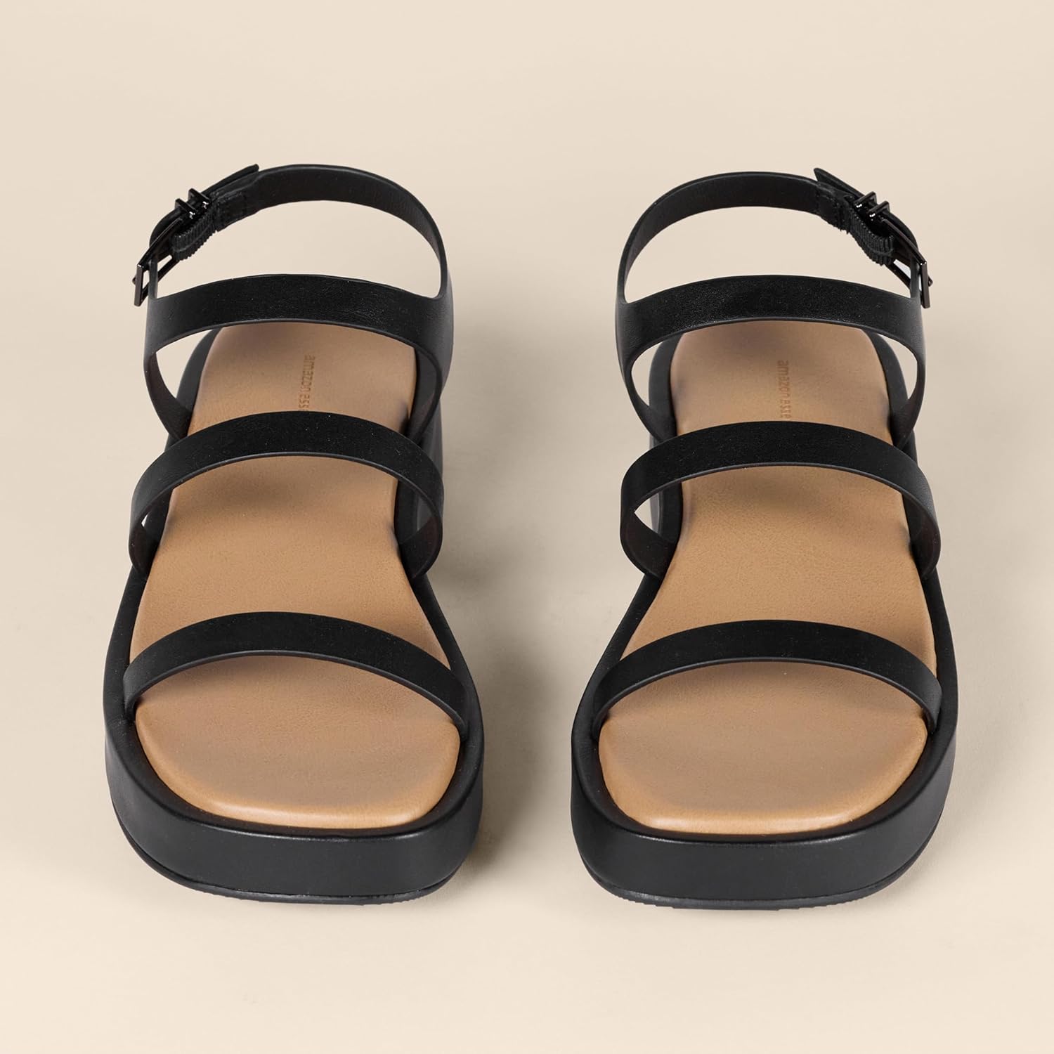 Amazon Essentials Women's Strappy Flatform Sandals - Image 4