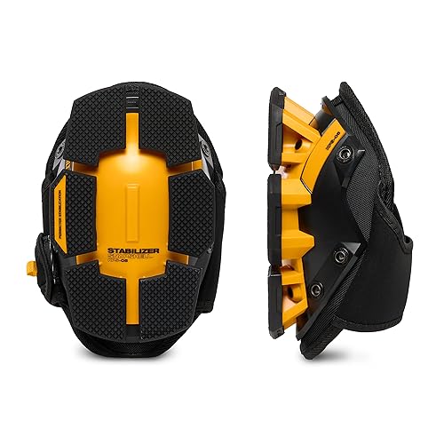 ToughBuilt - GelFit Stabilizer Professional Knee Pads - Comfortable Gel