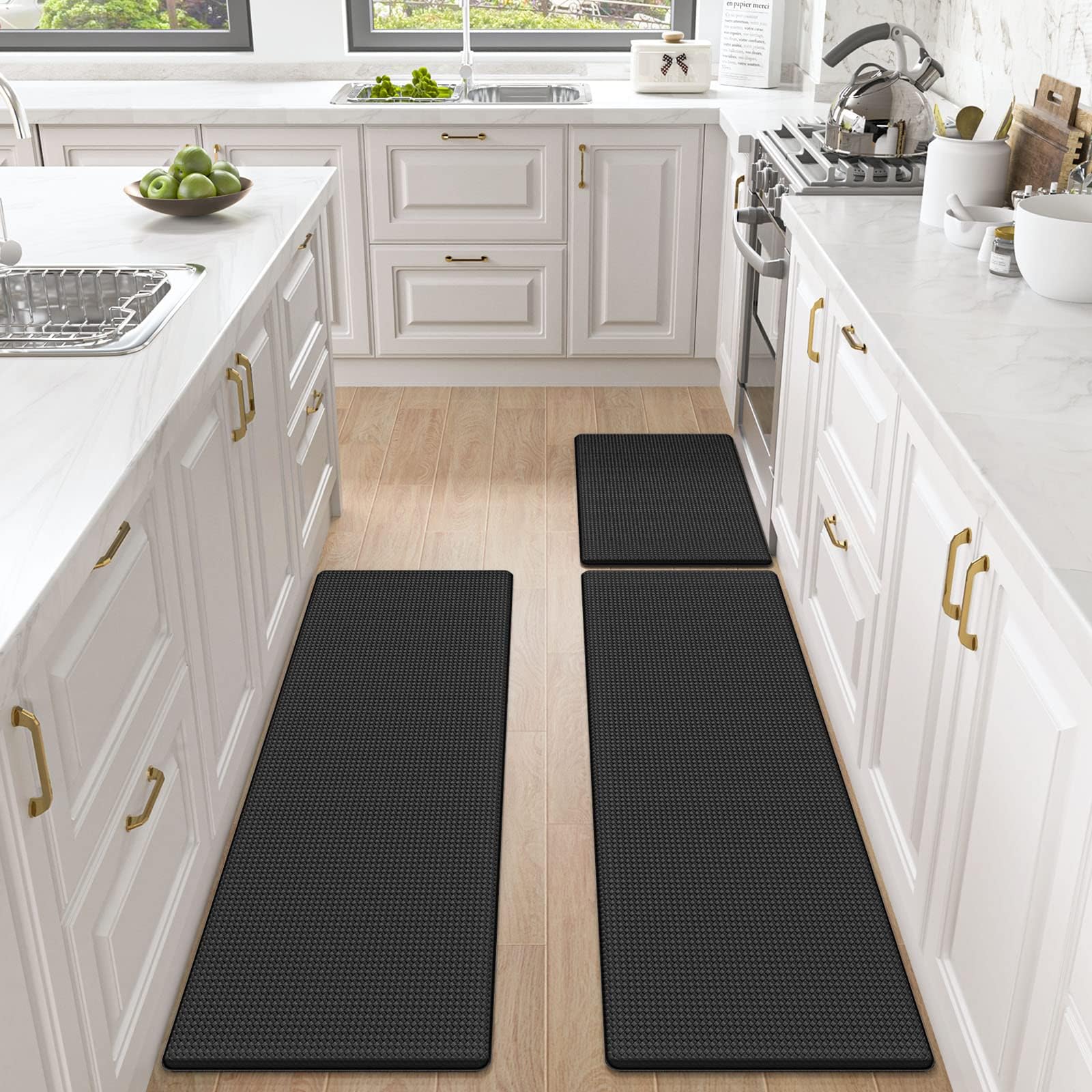 DEXI Kitchen Rugs and Mats Cushioned Anti Fatigue Comfort