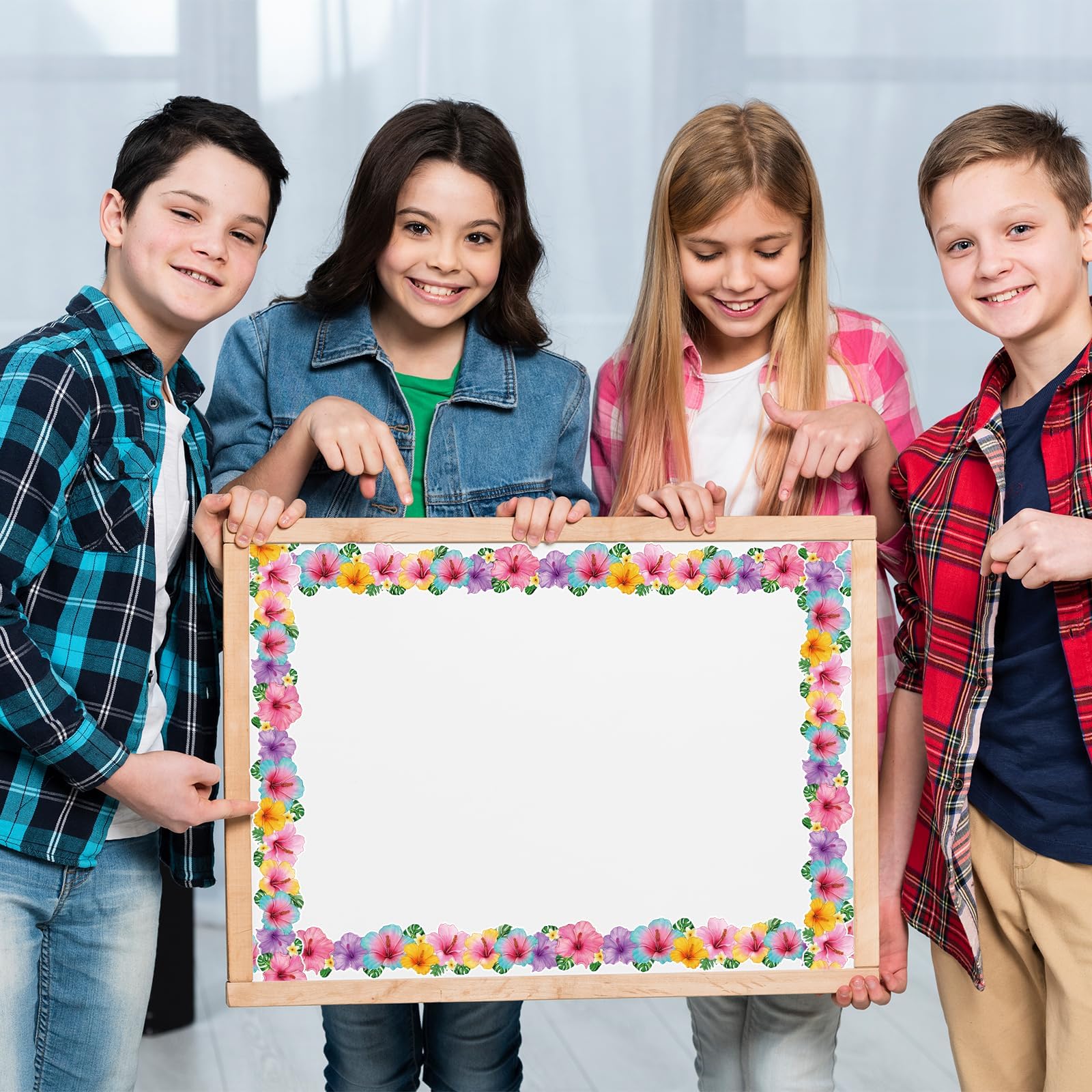 Snapklik.com : Bulletin Board Borders For Classroom Decorations, Summer ...