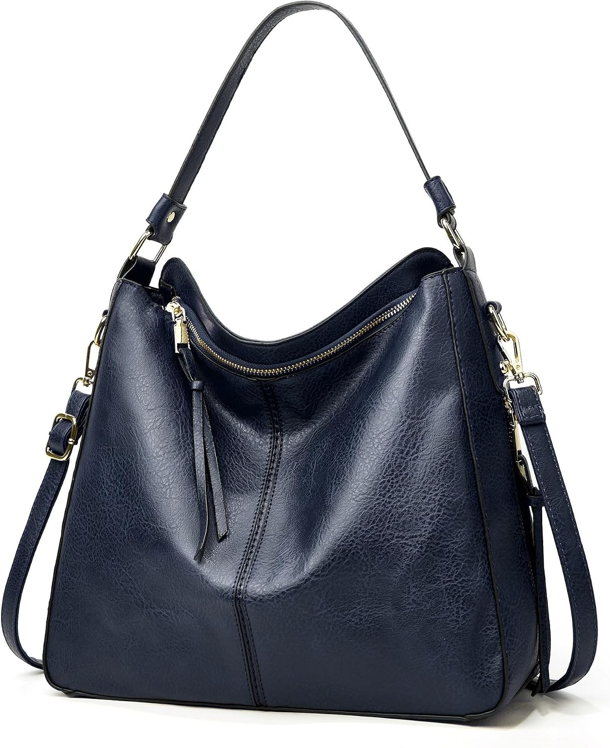 Women's Handbag Shoulder Bag Vintage-Inspired PU Vegan Leather Stylish Crossbody Bucket Purs Bucket Pursee Satchel
