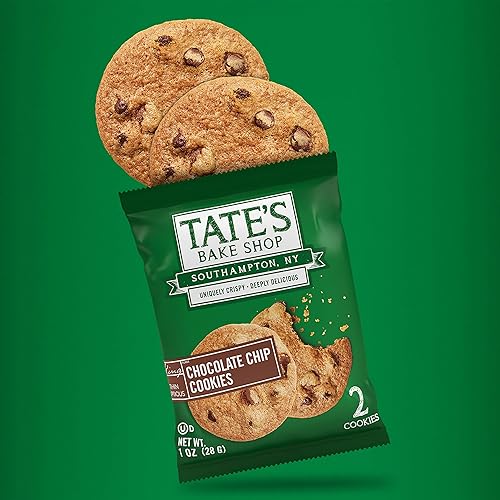 Miniatura 4 de Tate's Bake Shop Galletas con chispas de chocolate, 16 – 2 paquetes de galletas (2 cajas)