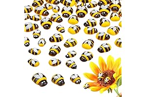 Tiny Wooden Bees for Cake Decorating