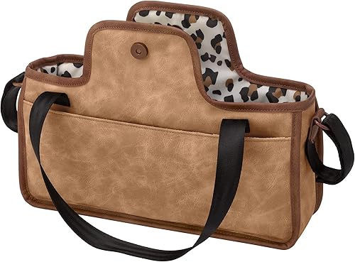 Vista 14 de Petunia Pickle Bottom Wander Carrito para cochecito, perfecto para organización, múltiples posiciones de transporte, se adapta a la mayoría de Negro