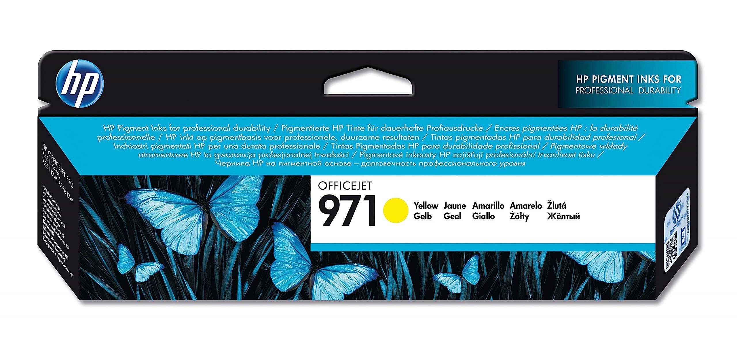 HP 971 Yellow Original Ink Cartridge