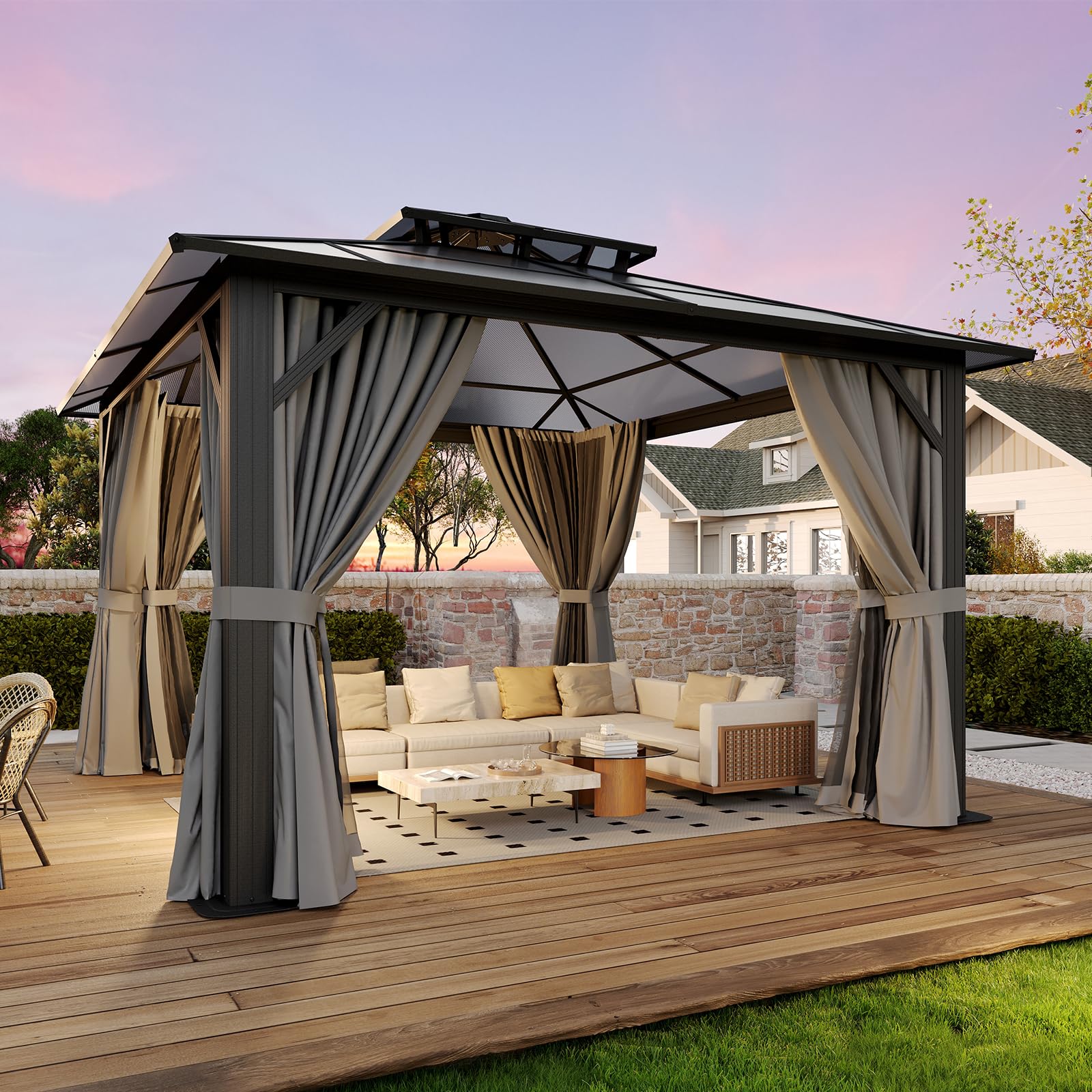 Breezestival 12x12 Hardtop Gazebo