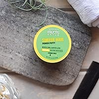 Vista 6 de Garnier Fructis Style Surfer Hair Power Putty, 3.4 onzas, 1 unidad (el embalaje puede variar)