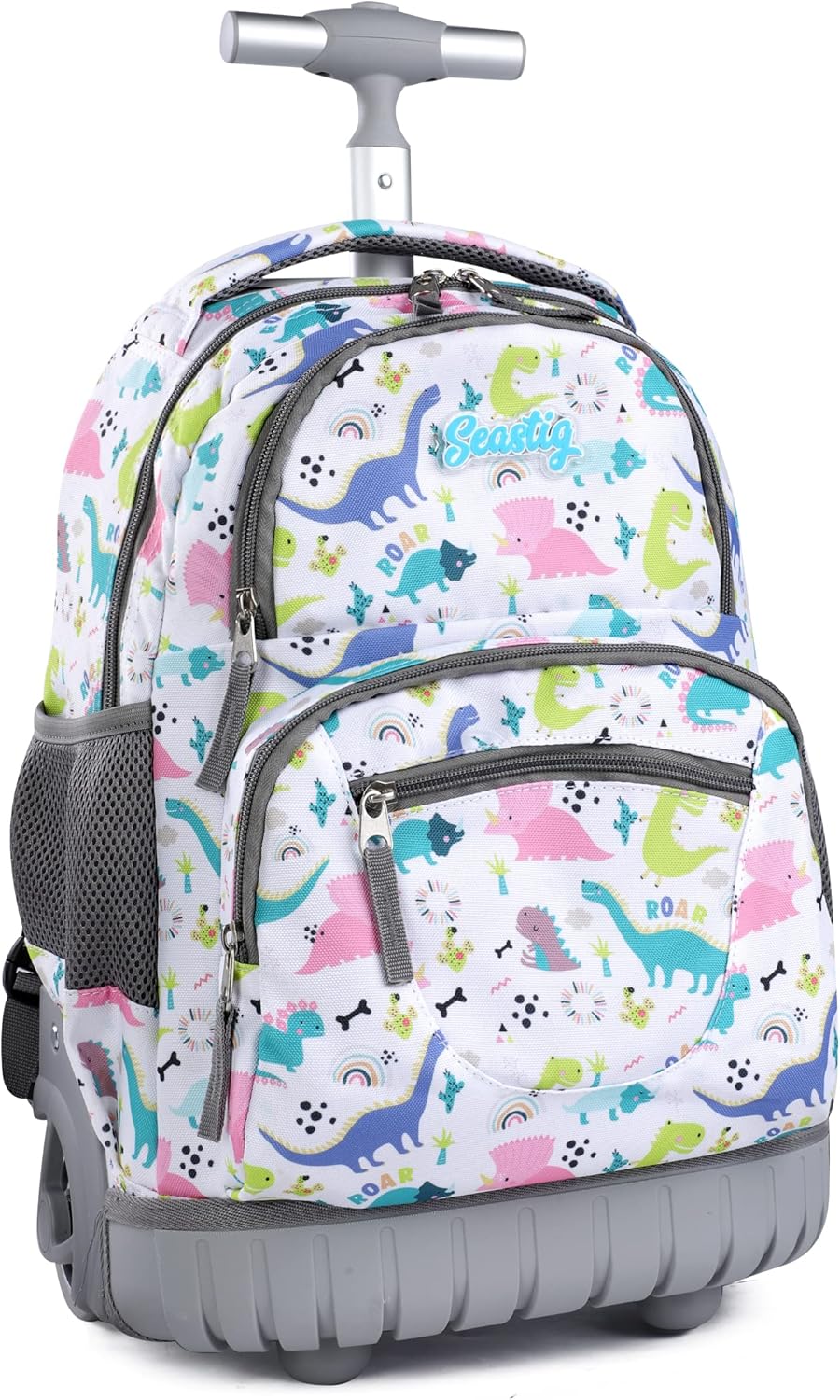 seastig Rolling Backpack 16 Inch Wheeled Backpack Laptop