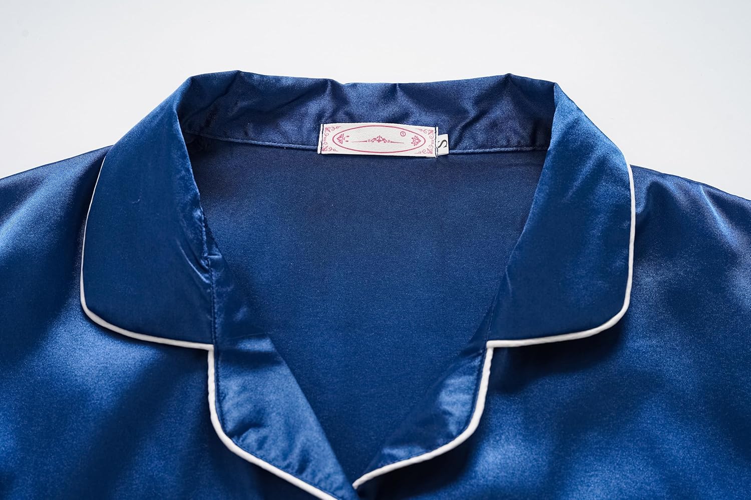 Unisex Kids Boys and Girls Pajama Sets Summer Short Sleeve With Shorts Sleepwear Silky Button Down Loungewear - Image 2