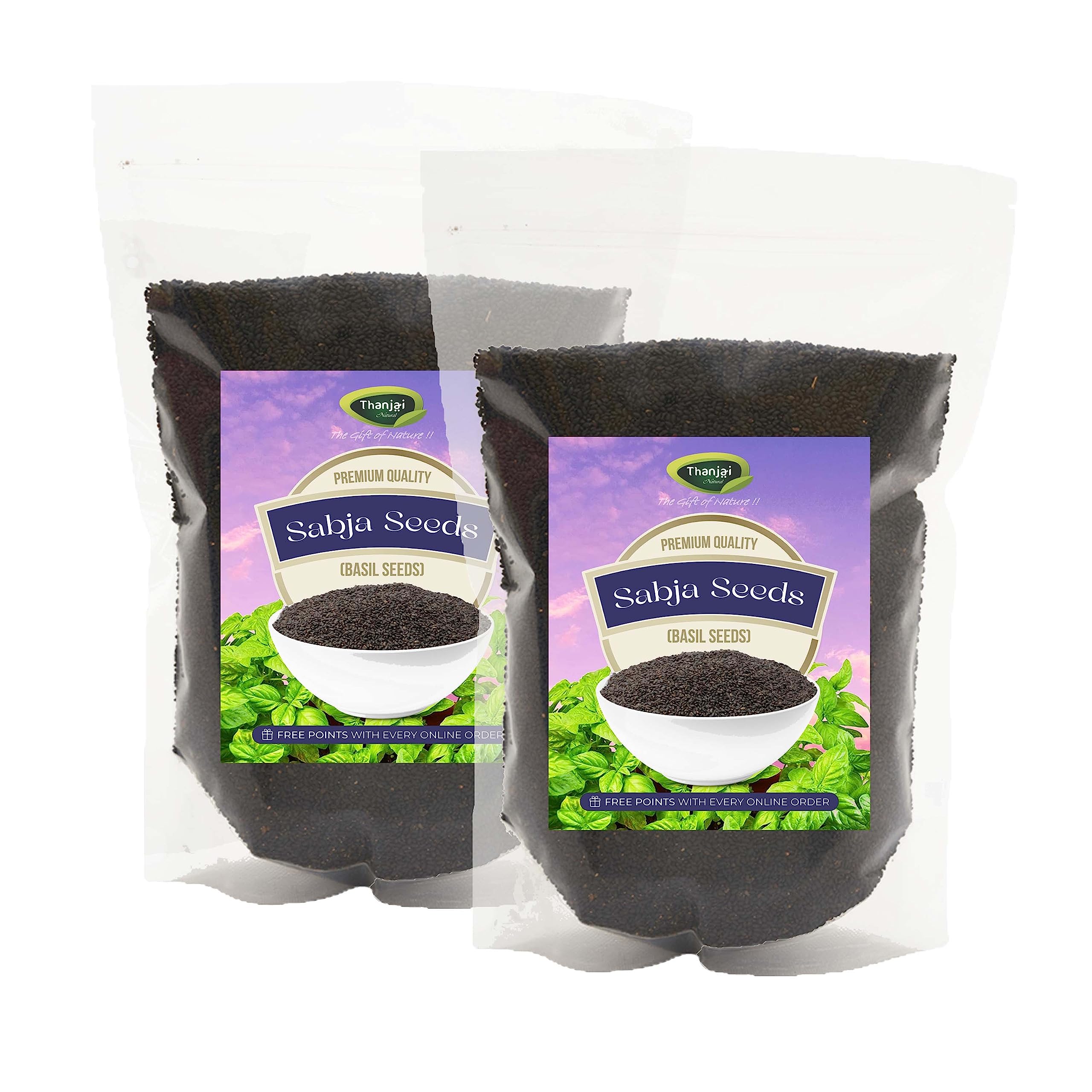 Thanjai Natural Sabja Seeds | Basil Seeds | Falooda Seeds for Weight Loss - 500gm (Reduces Body Heat) (B08WL1F2QZ) Amazon Price History, Amazon Price Tracker