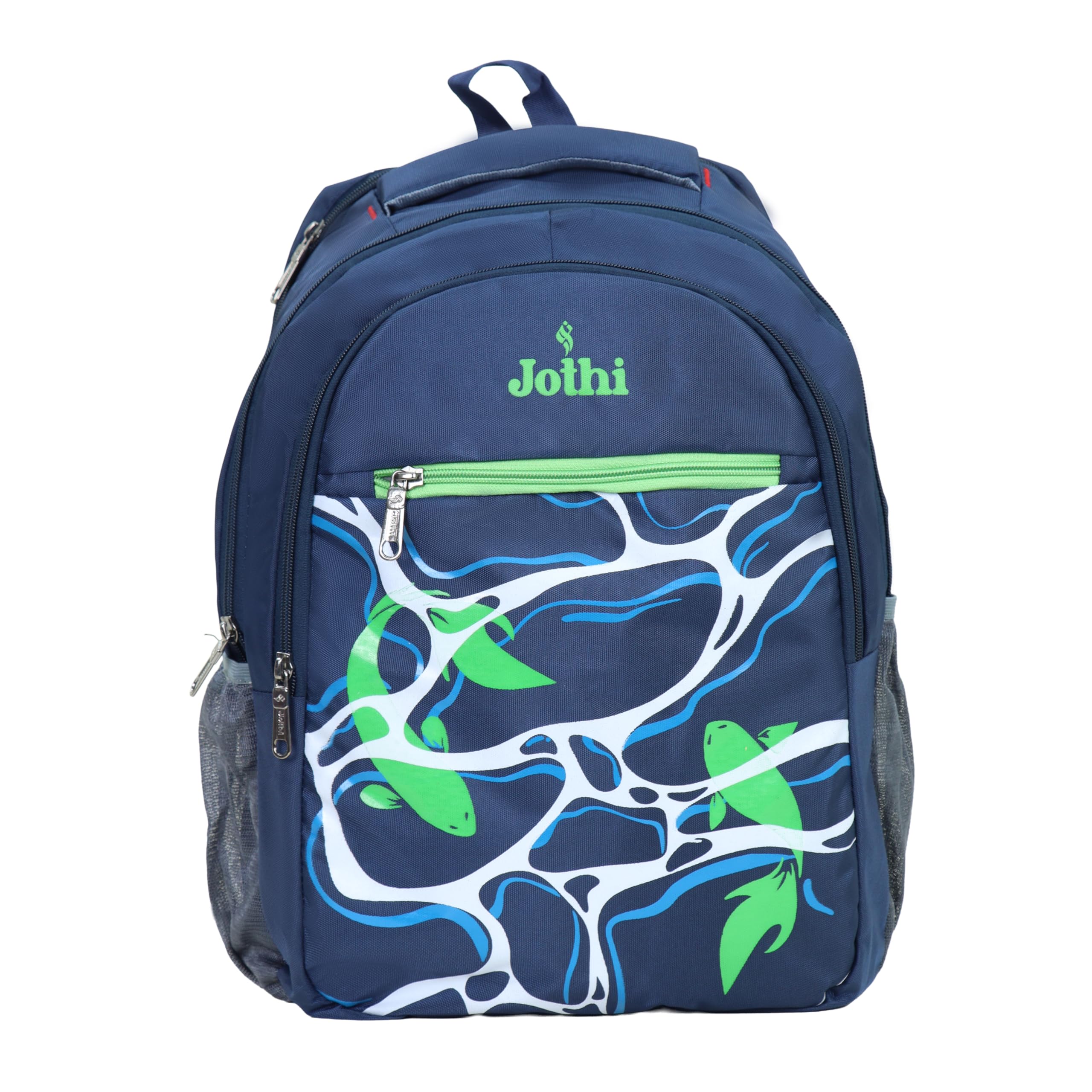 Jothi FishTank | Sustain Printed Backpack 25L Casual School College Bag for Boys & Girls | Lightweight Trendy Travel Backpack-image-39