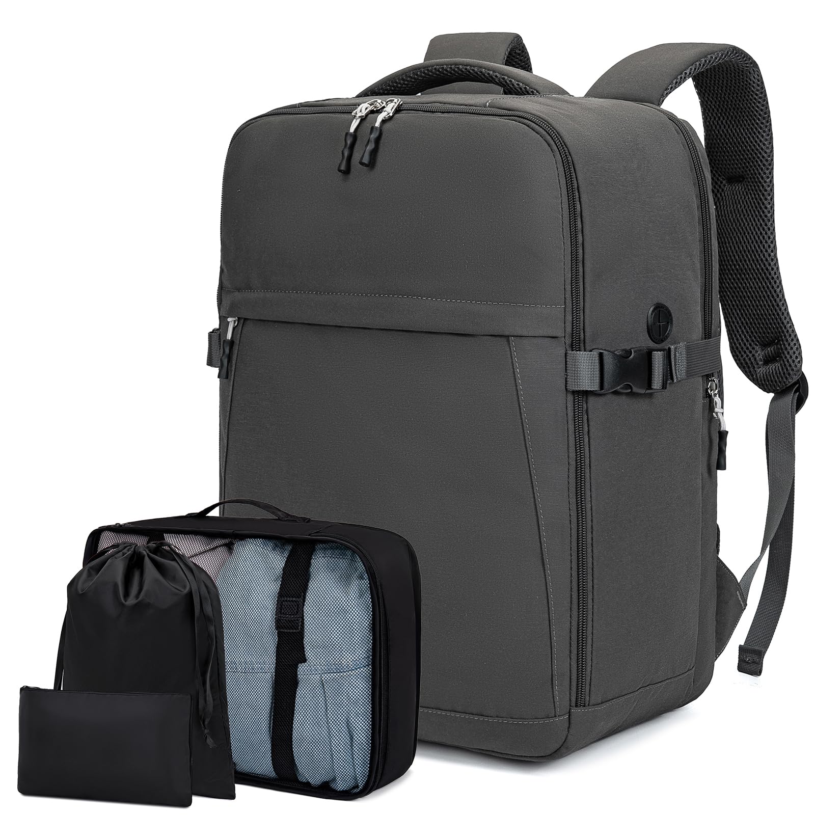 Lossga Designed for Cabin Bag 45x36x20 New Easyjet Underseat Cabin Bag Carry on Backpack for Travelling Travel Rucksack for Men Women