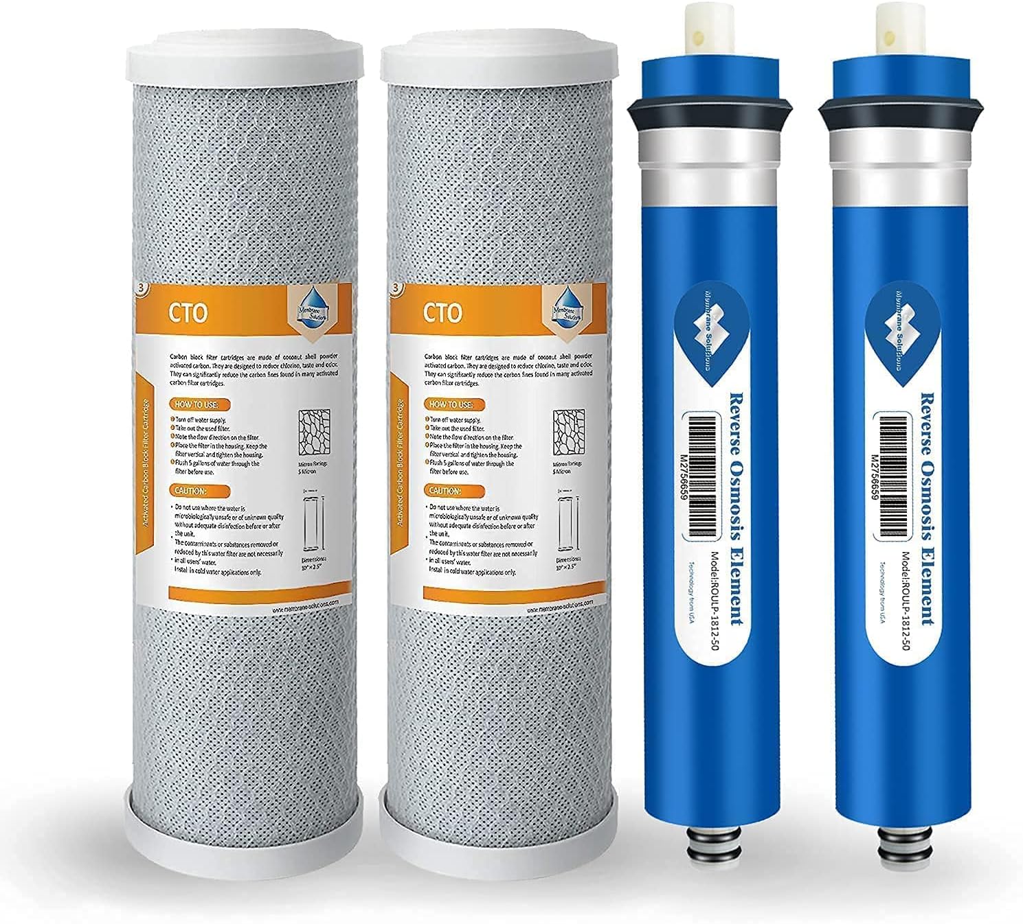 Membrane Solutions Combo Pack For FX12M And FX12P, Water...