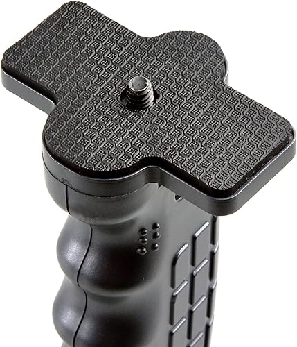 Miniatura 4 de Photography & Cinema Mango de empuñadura de pistola con tornillo estándar de 1/4 pulgadas para cámara DSLR sin espejo, mango estabilizador de video,
