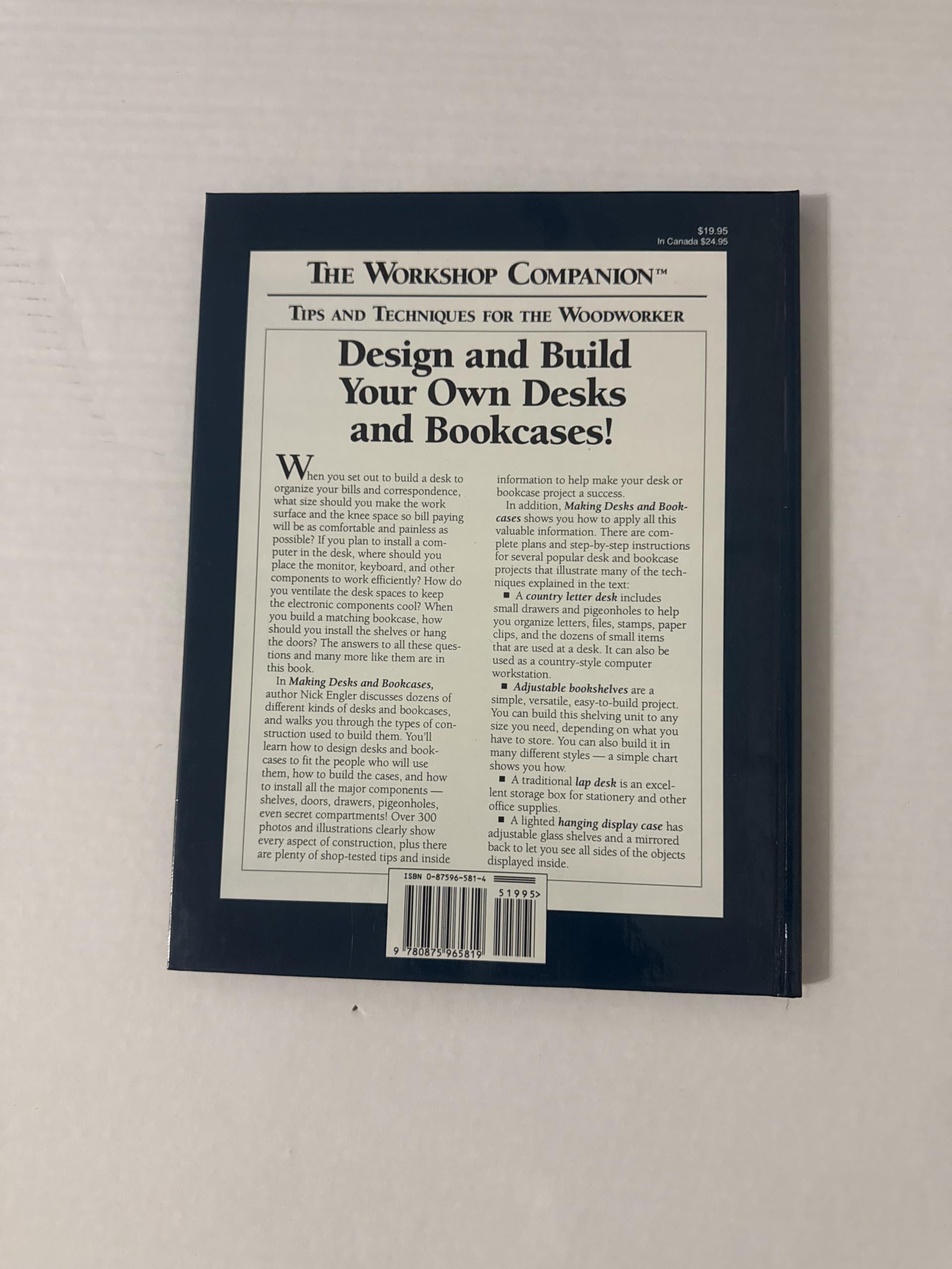 Making Tables and Chairs: Techniques for Better Woodworking [Hardcover] - PT01