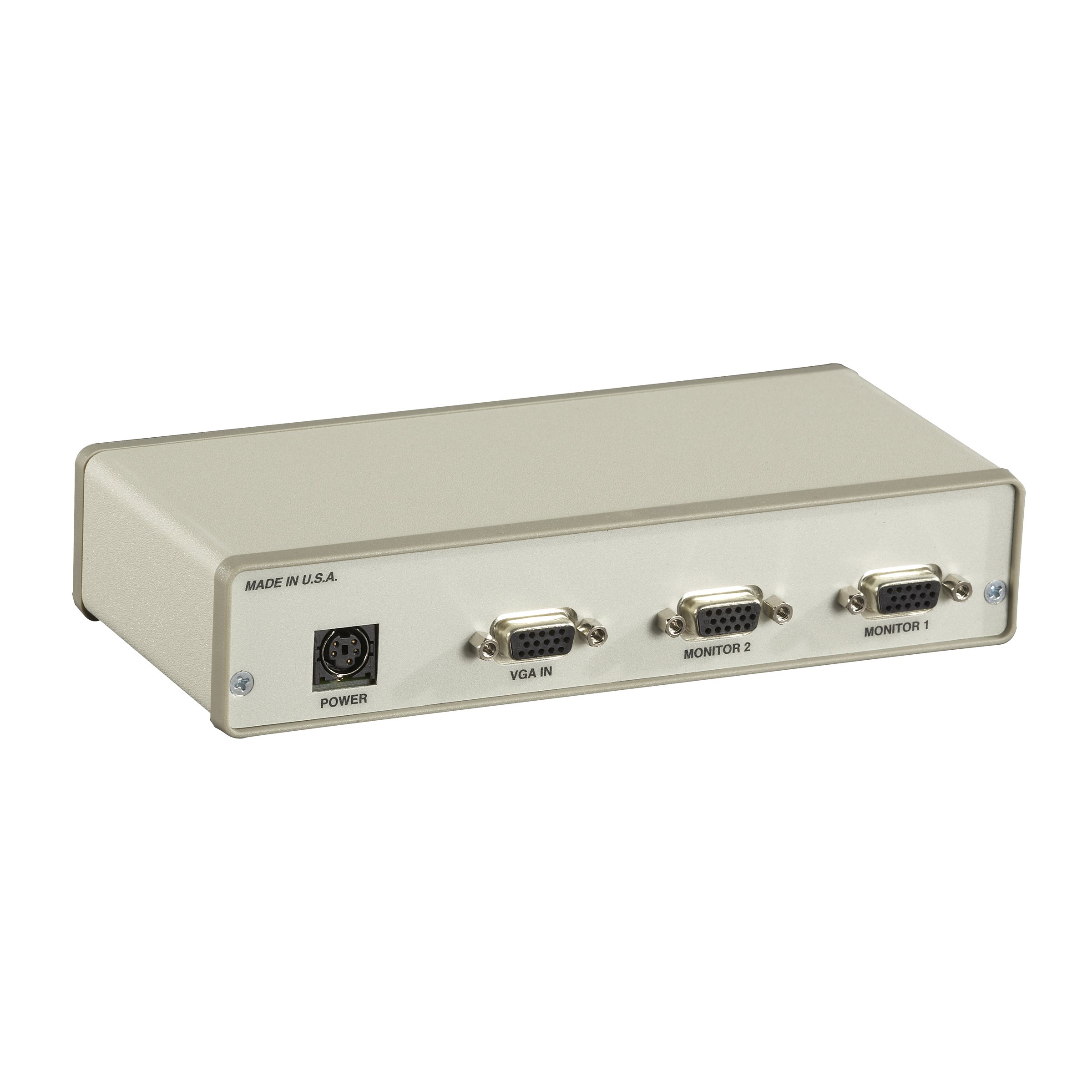 ①BLACK BOX AC506A VGAビデオスプリッタ　入力4/出力1 ②BLACK BOX AC506A VGAビデオスプリッタ 入力4/出力1