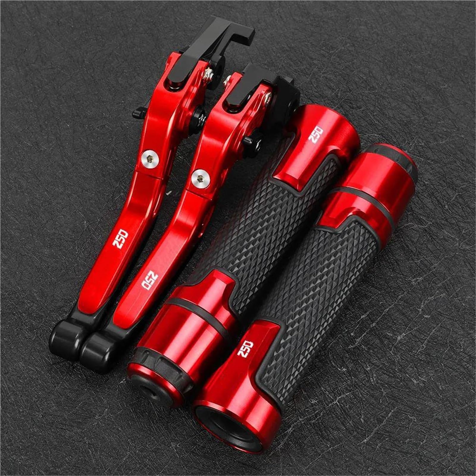 Gquikgw Red 3 Replace Motorcycle Brake Clutch Levers Handlebar Controls Enhanced Riding Experience For Cbr250r Cbr 250R Cbr250 R 2011-2018(Red 3)