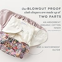 Vista 6 de Esembly Paquete de lavandería y pañales – Recambio de polvo de lavandería de 6 libras (sin cuchara) y 1 pañal de tela impermeable exterior