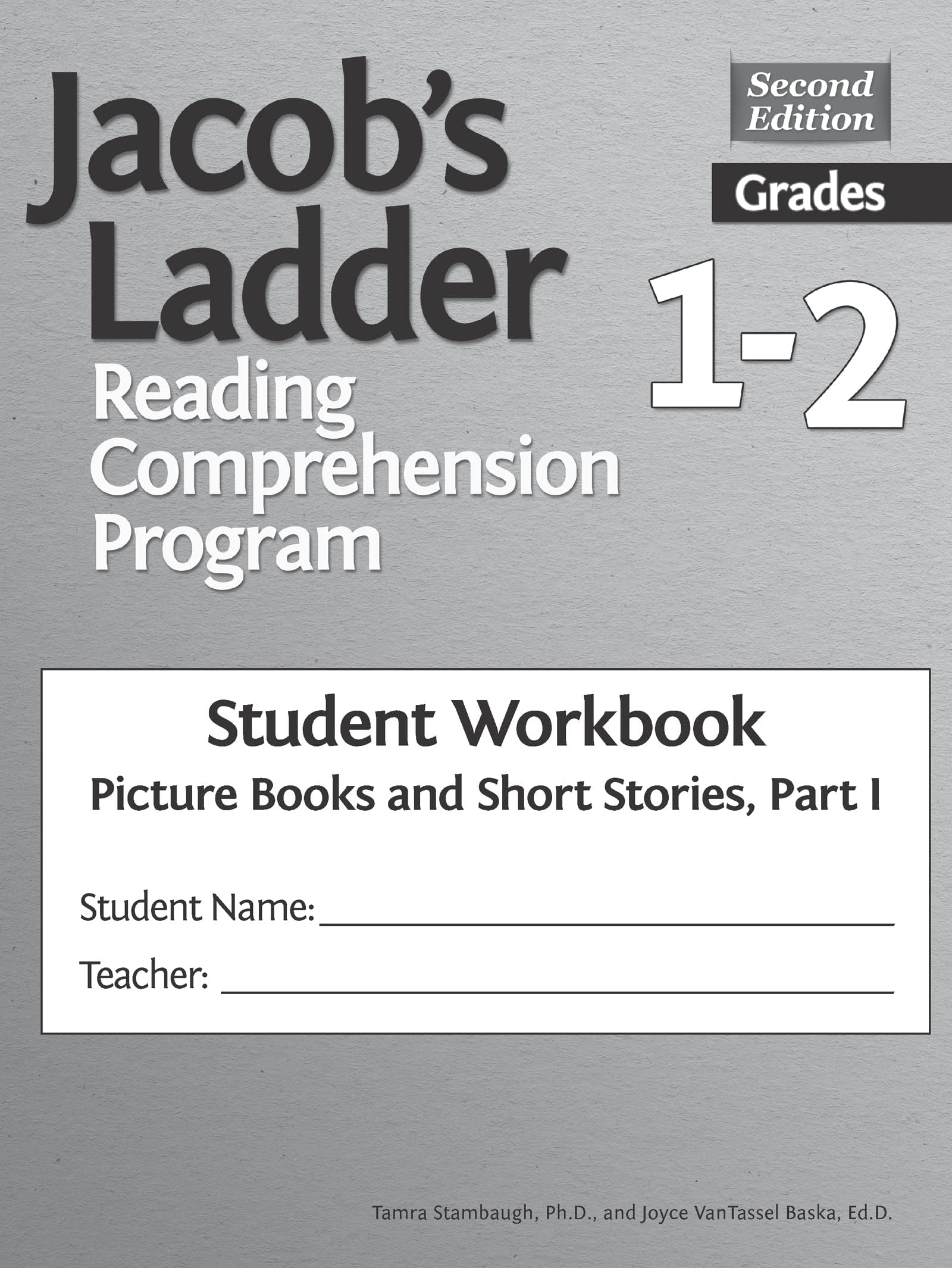 Jacob's Ladder Reading Comprehension Program: Grades 1-2, Student Workbooks, Picture Books and Short Stories, Part I (Set of 5) 2nd Edition