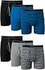 Boxer Briefs para Hombre Hanes, Paquete de Algodón Fresco y Transpirable, Ropa Interior que Absorbe la Humedad, Sin que se Suba 1