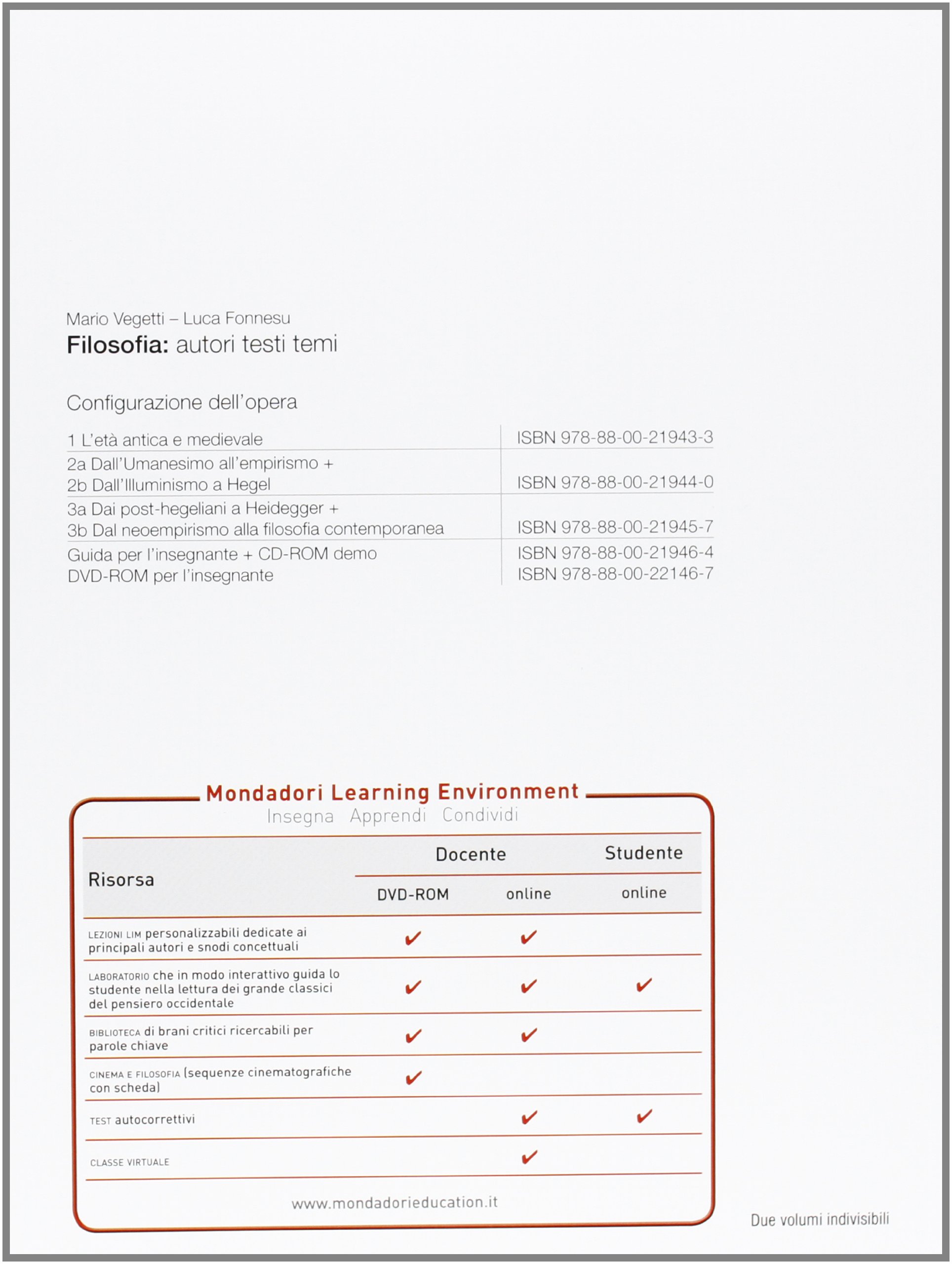 Filosofia. Autori testi temi. Per i Licei e gli Ist. Magistrali. Con espansione online. Filosofia contemporanea (Vol. 3)