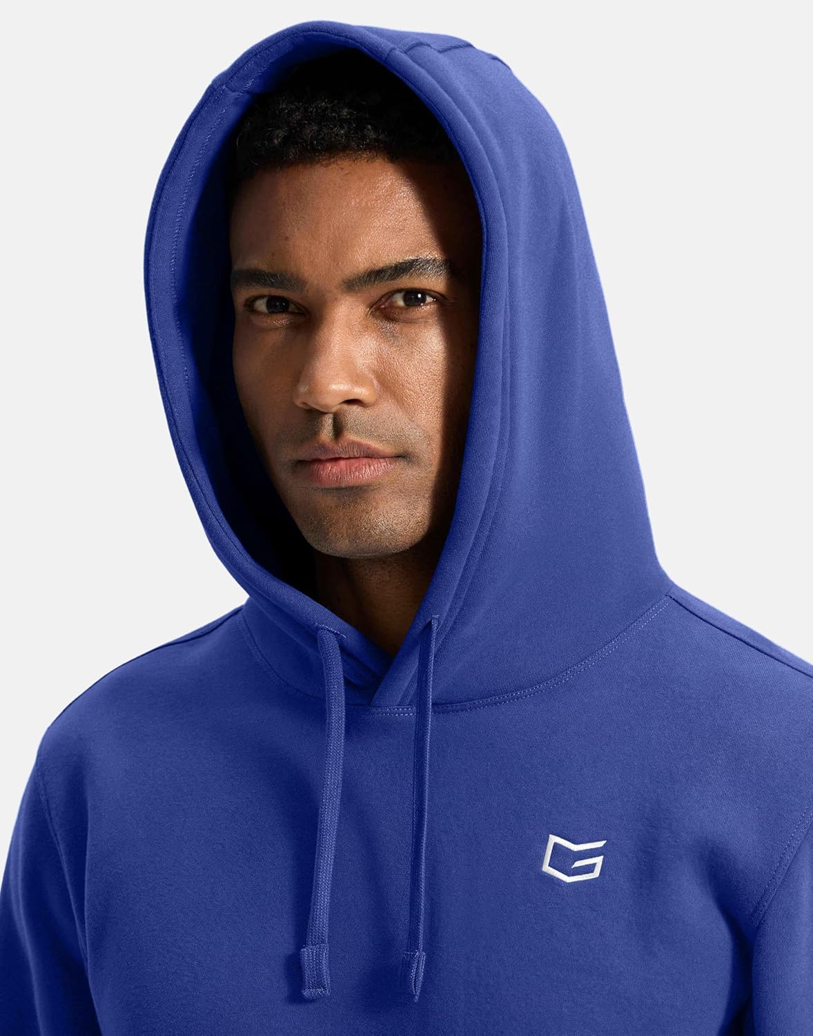 G Gradual Men's Fleece Hoodies Pullover Soft Warm Athletic Workout Gym Hooded Sweatshirt for Men with Pockets - Image 3