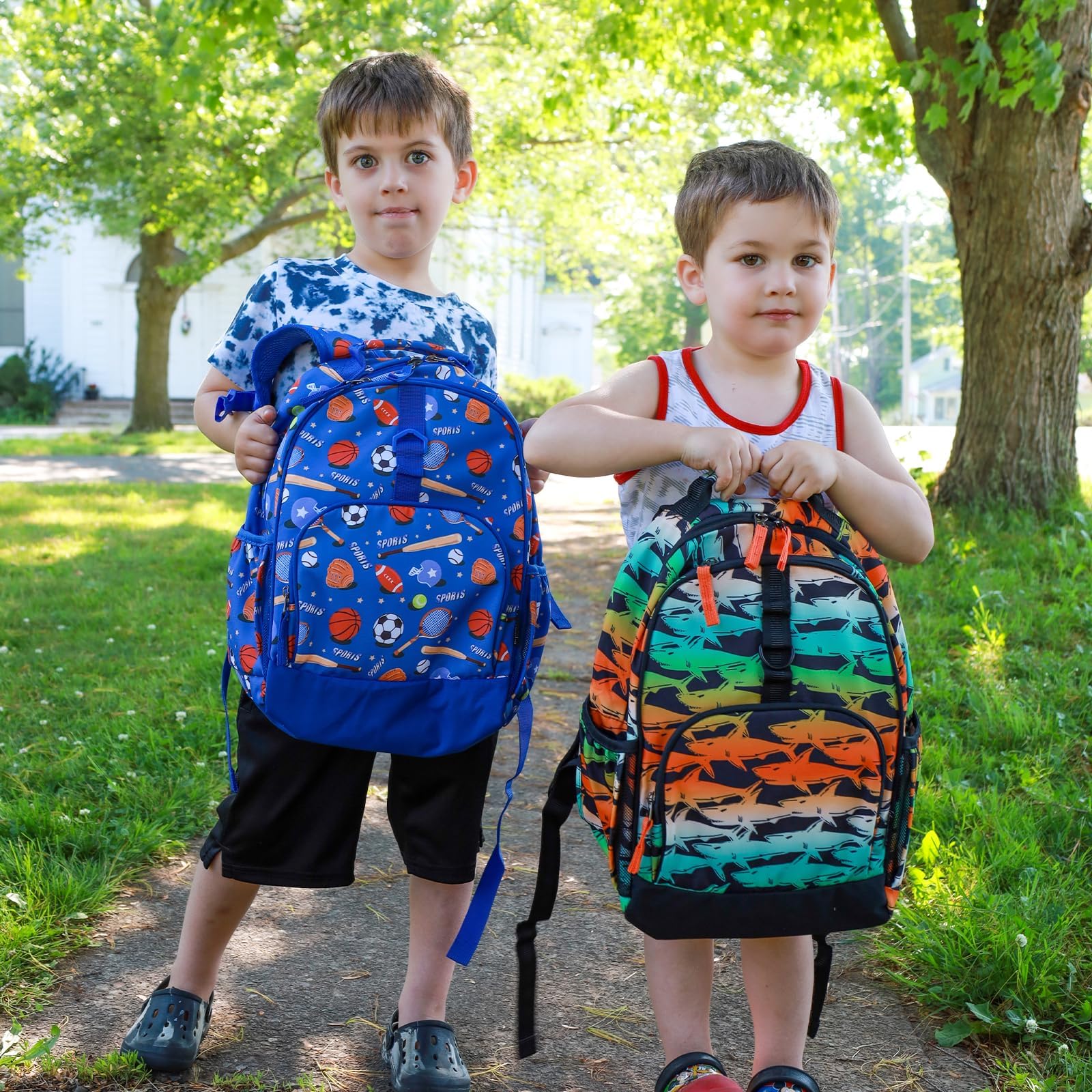 Choco Mocha Mochila escolar primaria de 17 pulgadas para niños