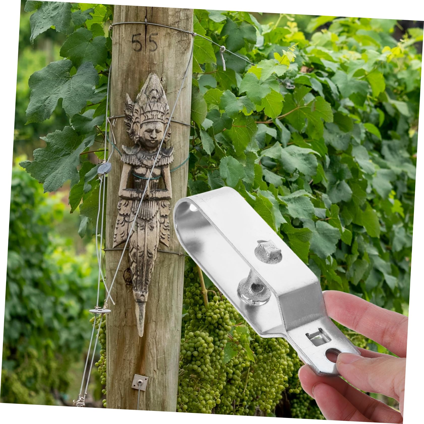 DOITOOL 10pezzi Tenditore Per Filo Da Giardino Da Regolabili Per Tensionamento Cavi e Funi Leggero Per Attività Industriali e Ricreative