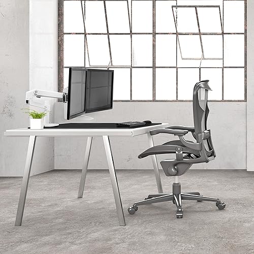 Miniatura 7 de Ergotron Brazo de monitor directo dual LX, soporte de escritorio VESA - para 2 monitores de hasta 25 pulgadas, 2 a 11 libras cada uno - Blanco
