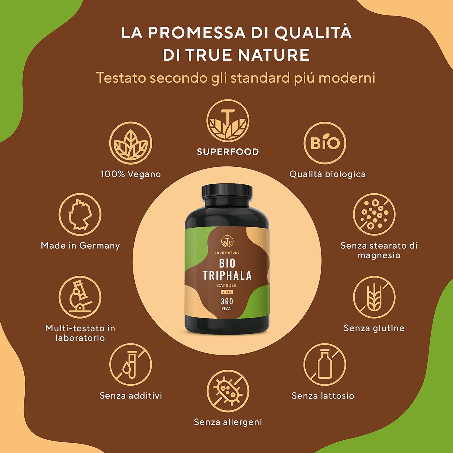 Triphala Bio - 360 Capsules - 2000 mg Daily Dose (High 4 81C5gPWrEQL. AC SL1500 -