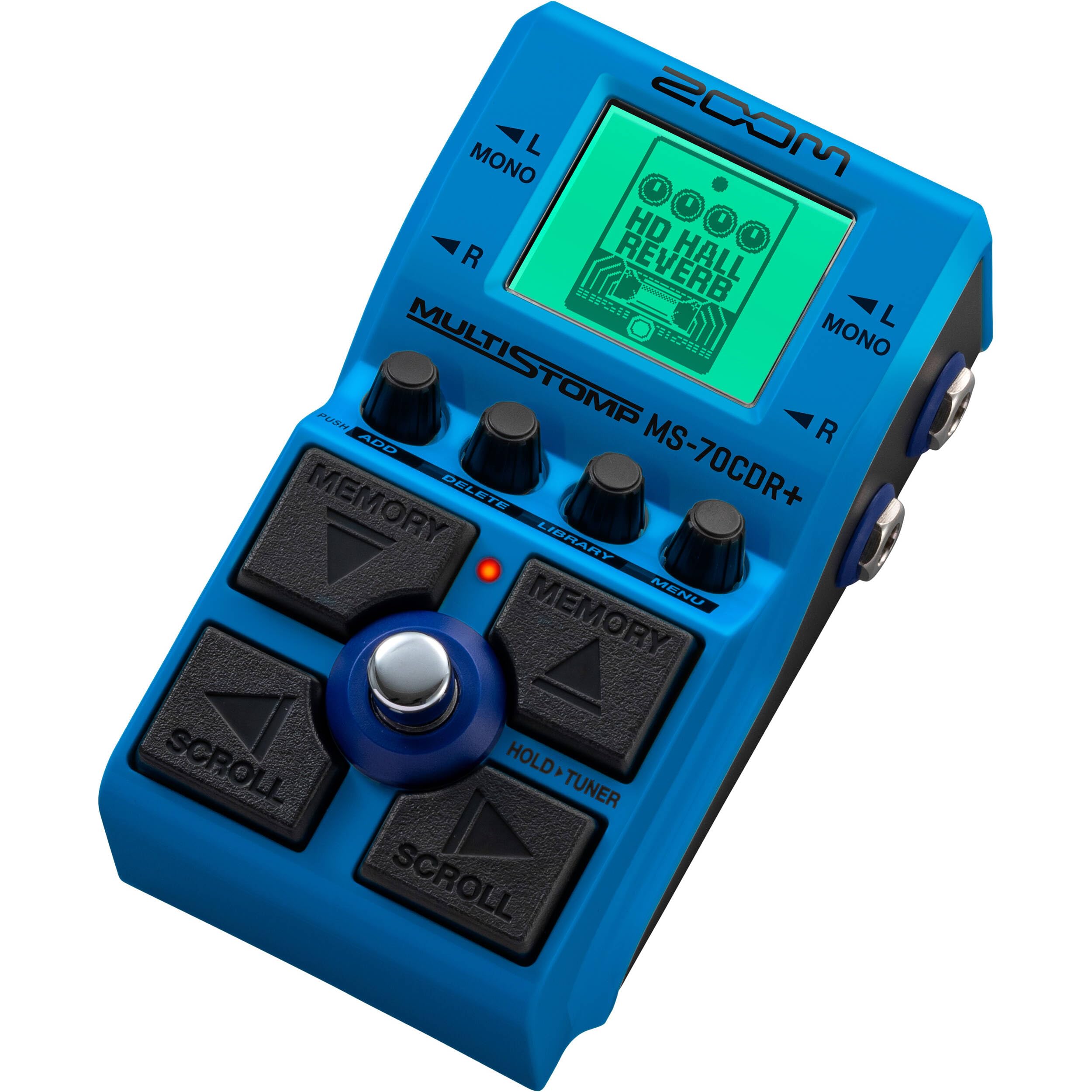 Amazon.com: Zoom MS-70CDR+ MultiStomp Chorus/Delay/Reverb Pedal