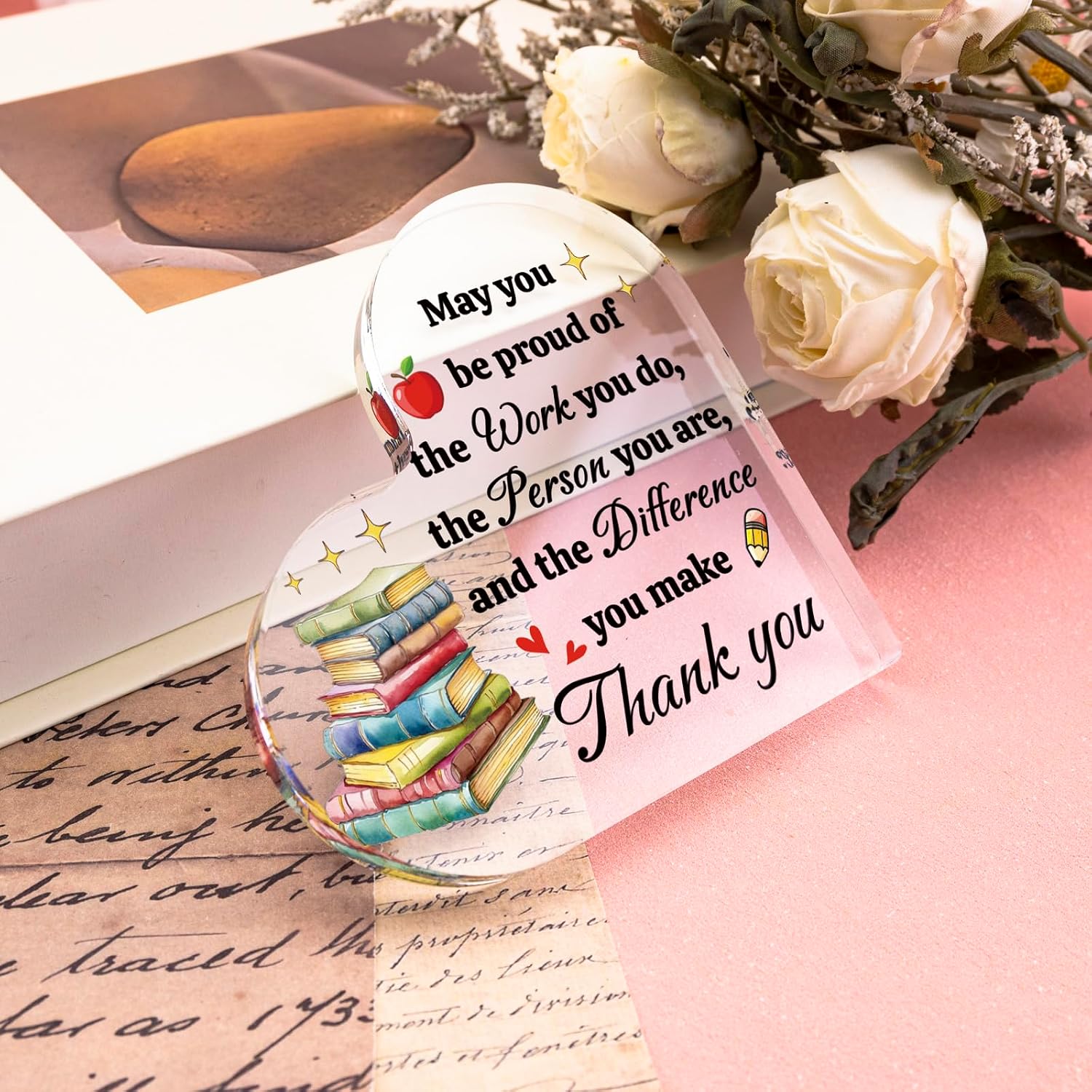 Teacher Appreciation Gifts Teacher Gifts End Of Year Best Acrylic Plaque image 3