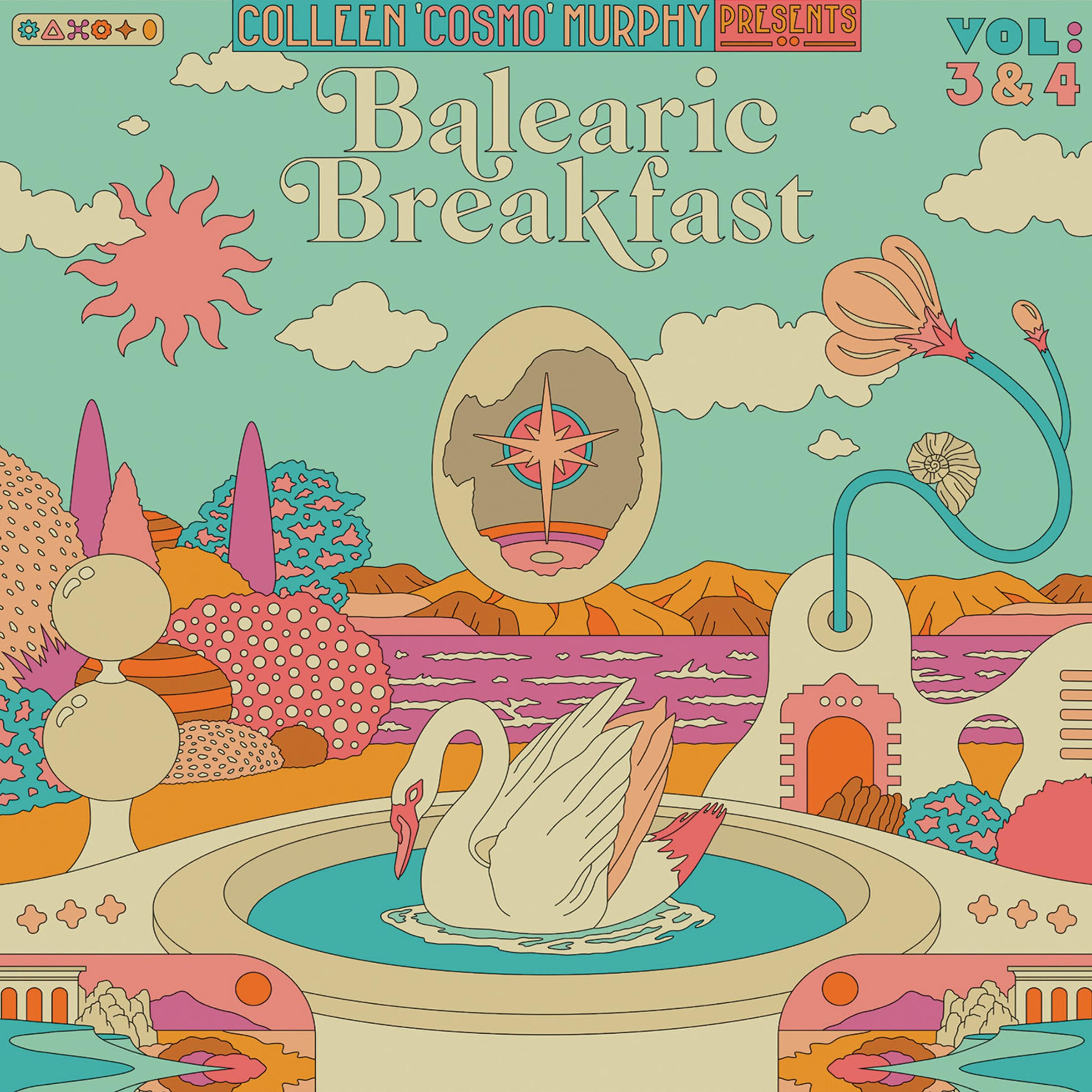 Colleen 'cosmo' Murphy Presents Balearic Breakfast Volumes 3 & 4 Double CD NEW