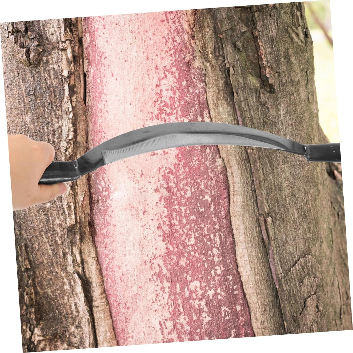 Bark Scraper Tool for Gardening Ergonomic Debarking Cutter Polished Surface Comfortable Handle for Tree Bark Removal Durable and Easy to Clean Essential Tool for Processing