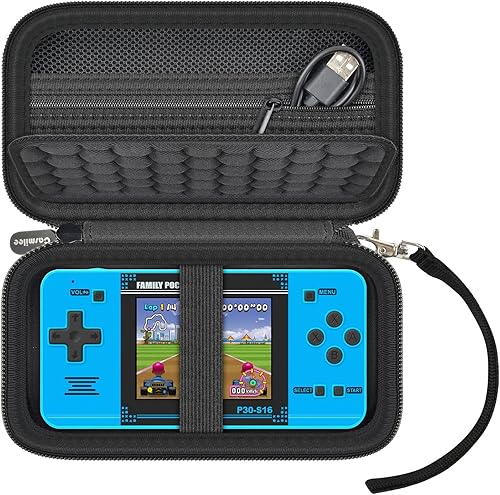 Funda para juego de mano WELLSTG para niños y adultos, ajuste universal para TaddToypara consola de mano Beijue de 16 bits - Bolsa de almacenamiento