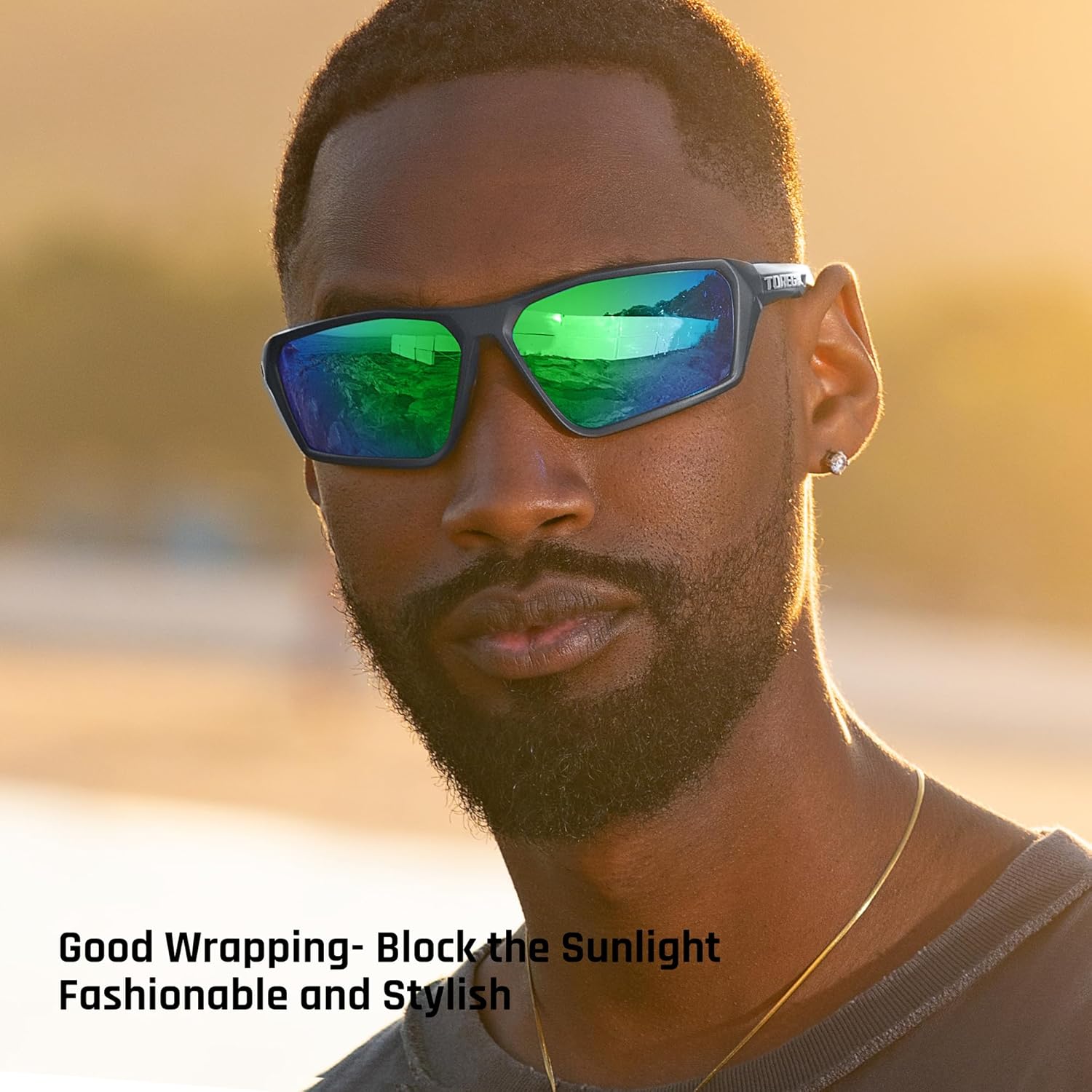 Polarized Sports Sunglasses for Men Women Fishing Running Driving Cycling Sunglasses - Image 6