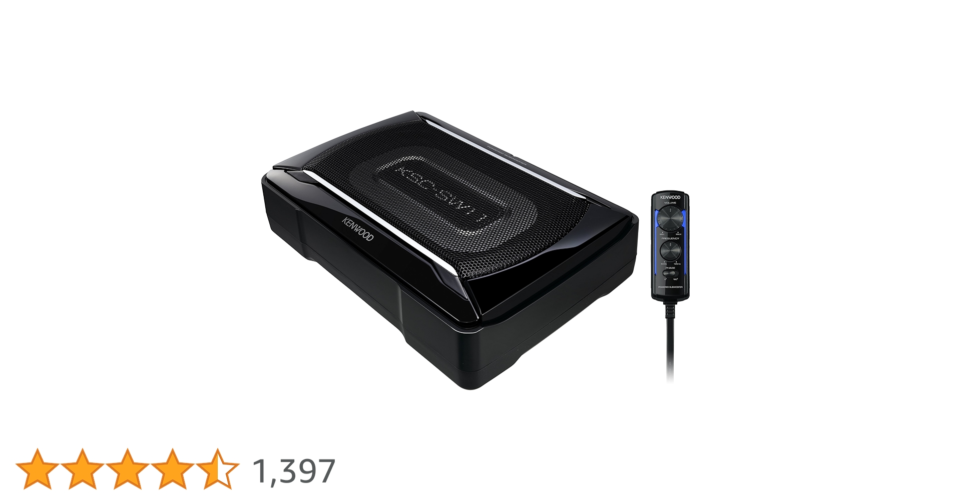 KENWOOD ケンウッド KSC-SW11 チューンアップ サブウーファー KSC-SW11（生産完了品） | チューンアップ・サブウーファー