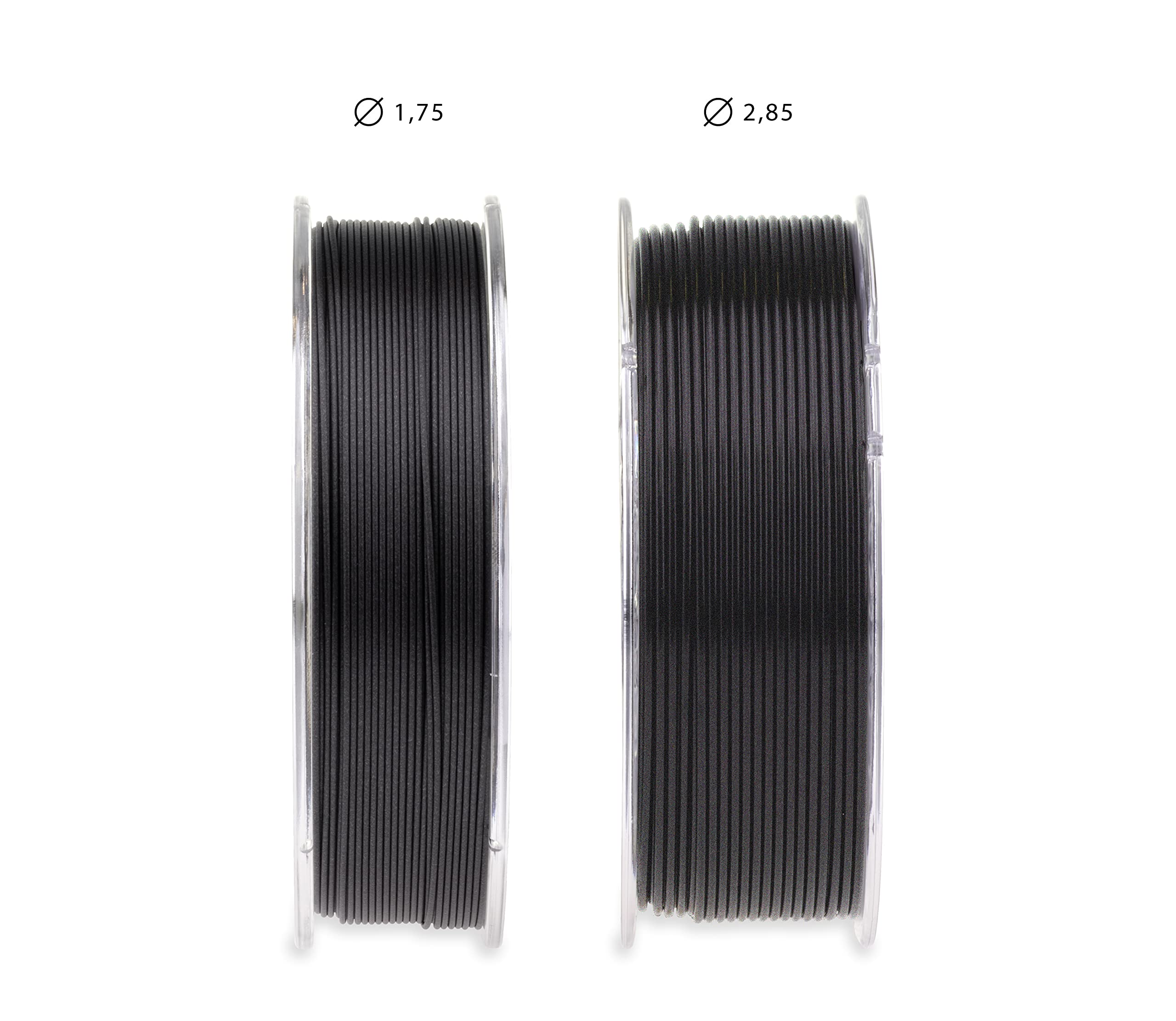 extrudr® XPETG MATT ø 1,75 mm (1 kg) 'CZARNY' – filament do drukarki 3D – Made in Austria – najwyższa jakość za rozsądną cenę!