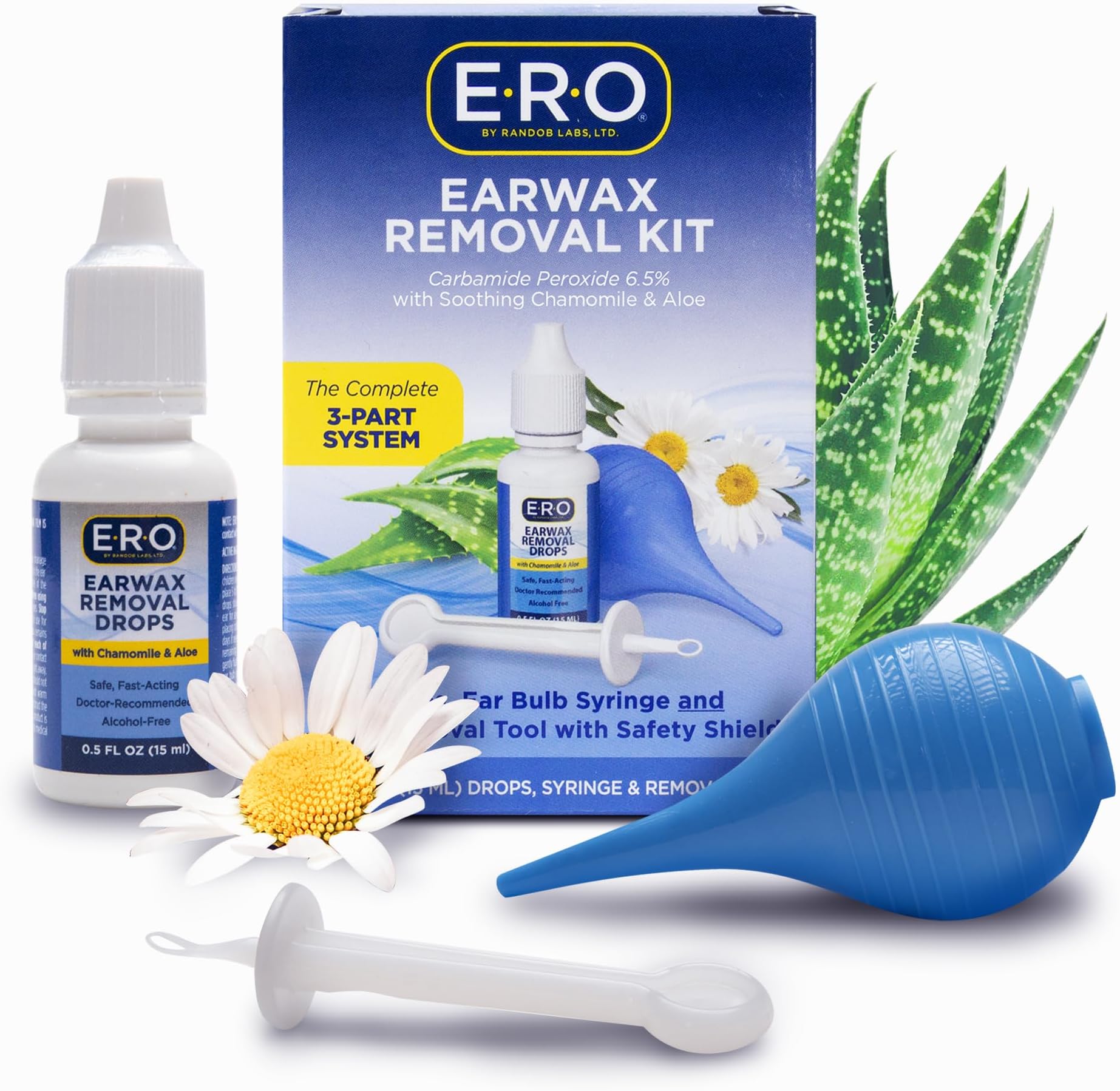 Amazon.com: E-R-O Earwax Removal Kit for Complete Ear Care, with ...