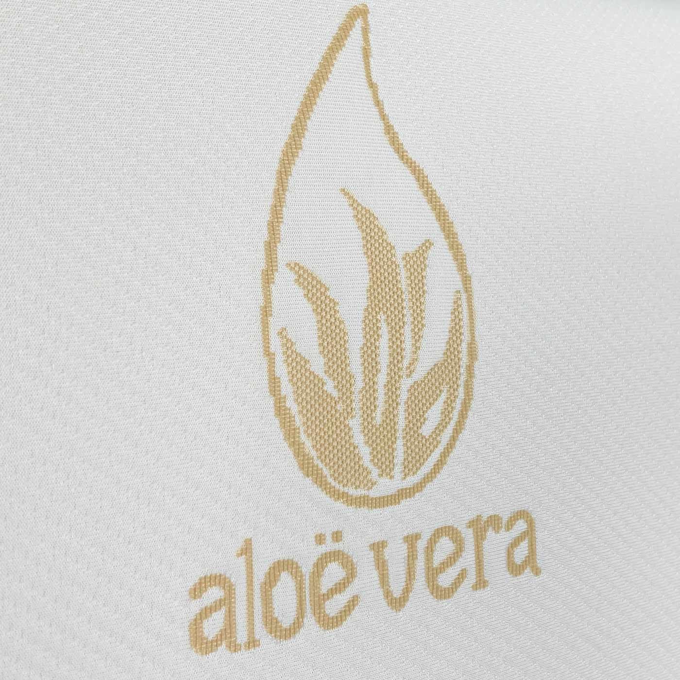 Somnia Descanso - Almohada Viscoelástica Premium Aloe Vera | Máximo Confort y Excelente Adaptabilidad con Propiedades Antiestrés | 2 Unidades de 90 x 40 cm