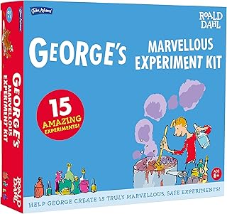 John Adams | Roald Dahl George's Marvellous Experiment Kit: Help George create 15 truly marvellous, safe experiments | Science and STEM Toys| Ages 8+