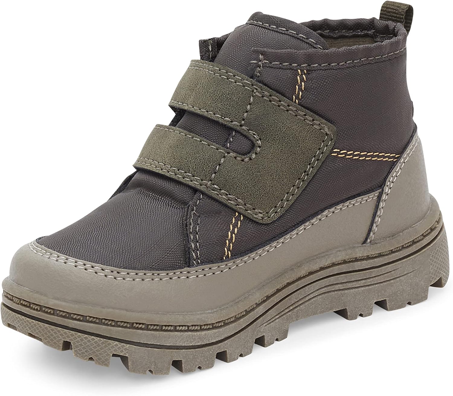 carter's Boy's Bane Fashion Boot, Grey, 6 Toddler