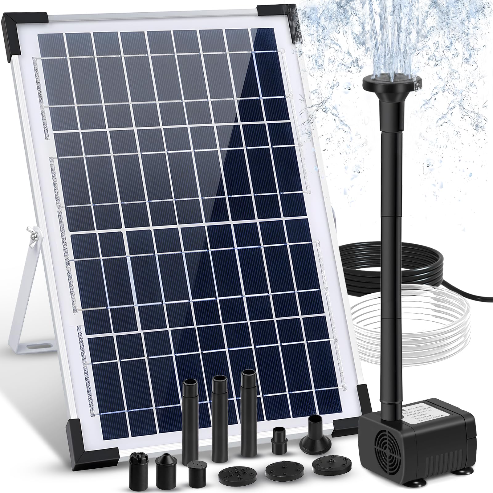 LAWOHO 12W Solar Fountain