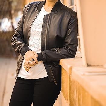 Jild Classical Zip Up Bomber Jacket Women - Casual Fashion